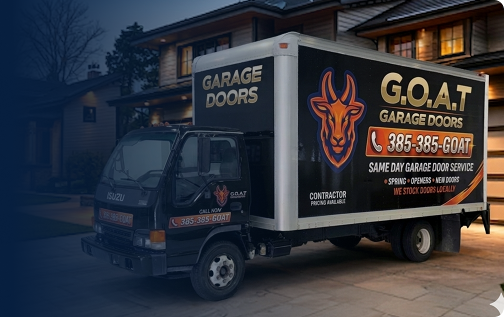 What becoming a GOAT Garage Doors partner means