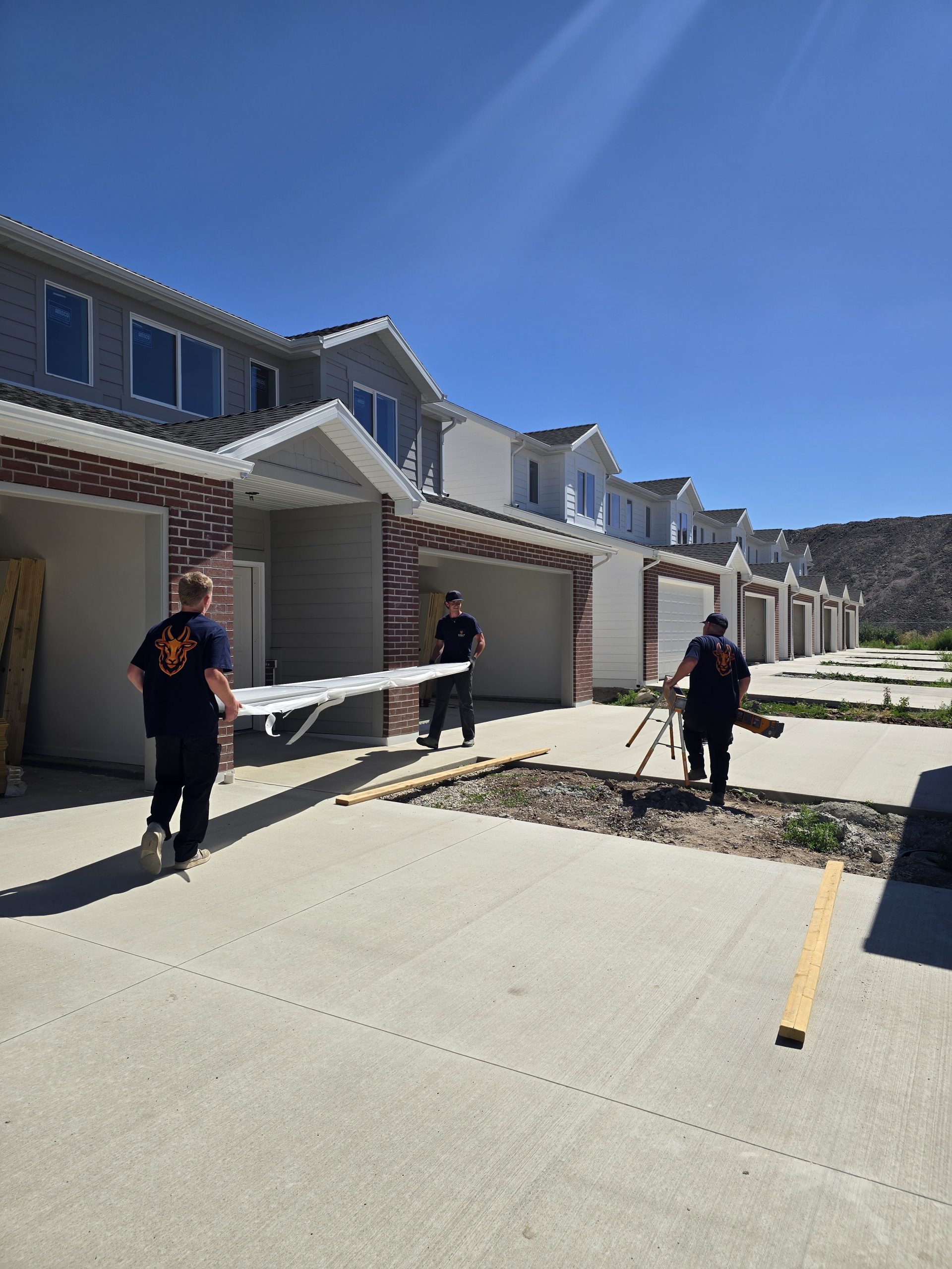 Builder garage door supply and installation