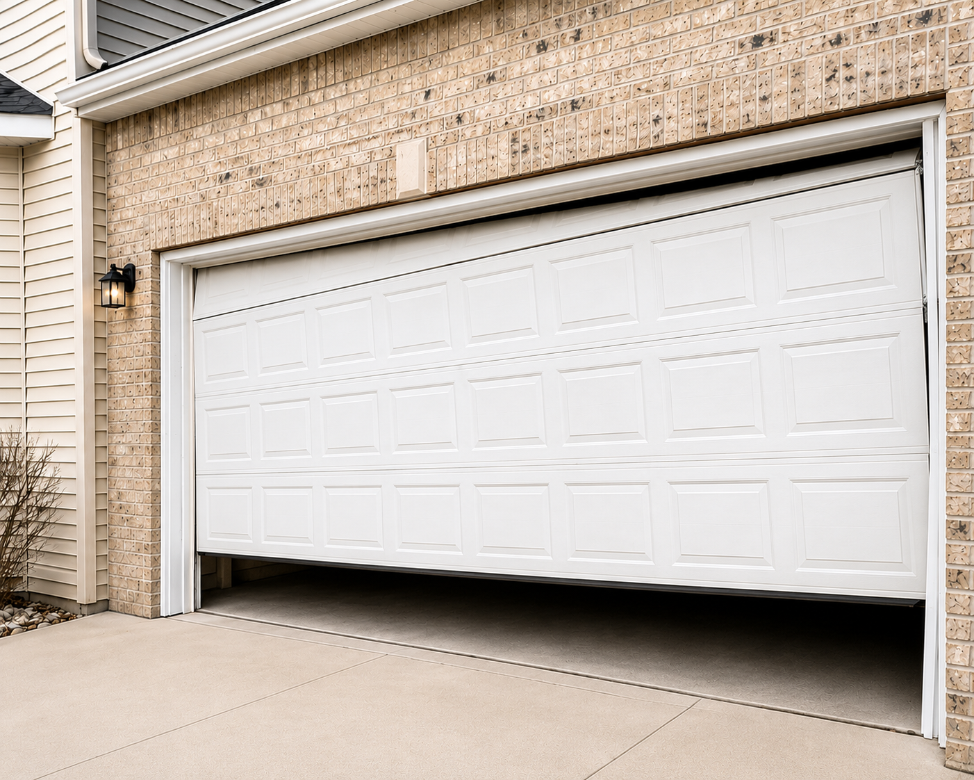 Garage door off track repair in Utah