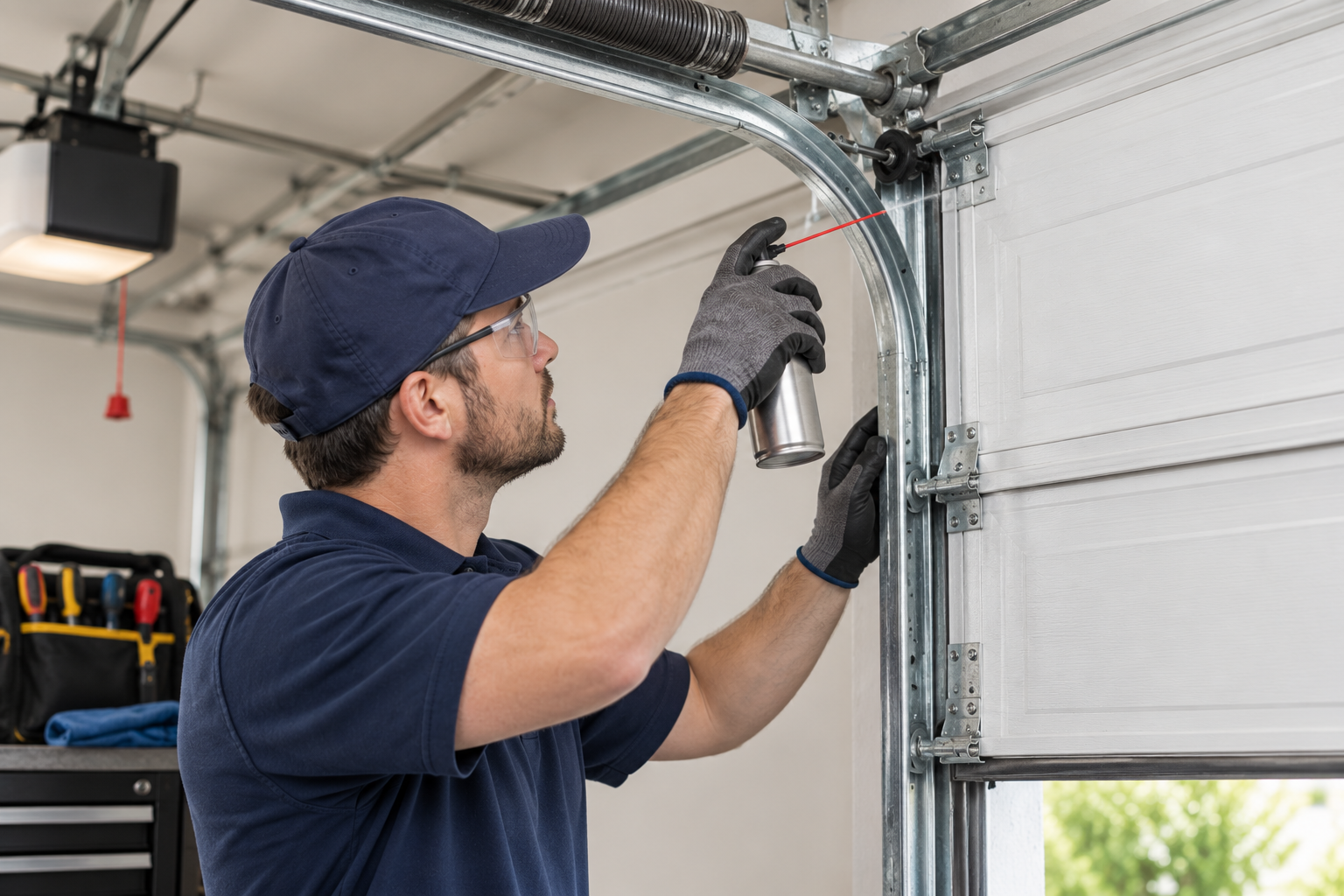 GOAT Garage Doors tune-up and maintenance