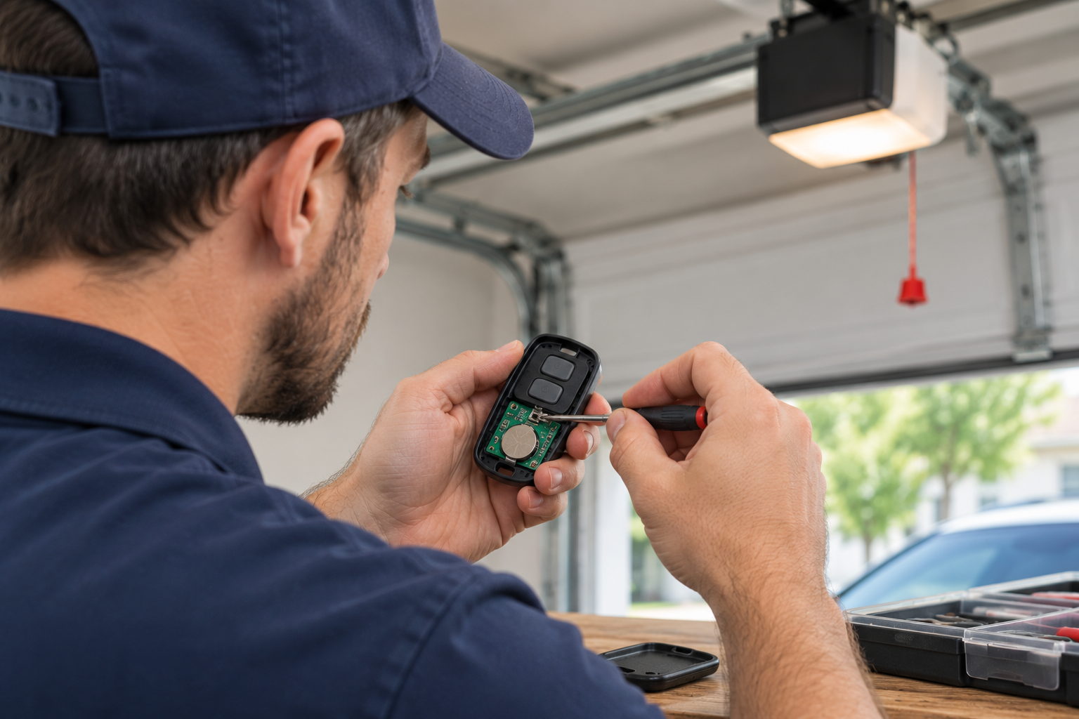 GOAT Garage Doors remote repair
