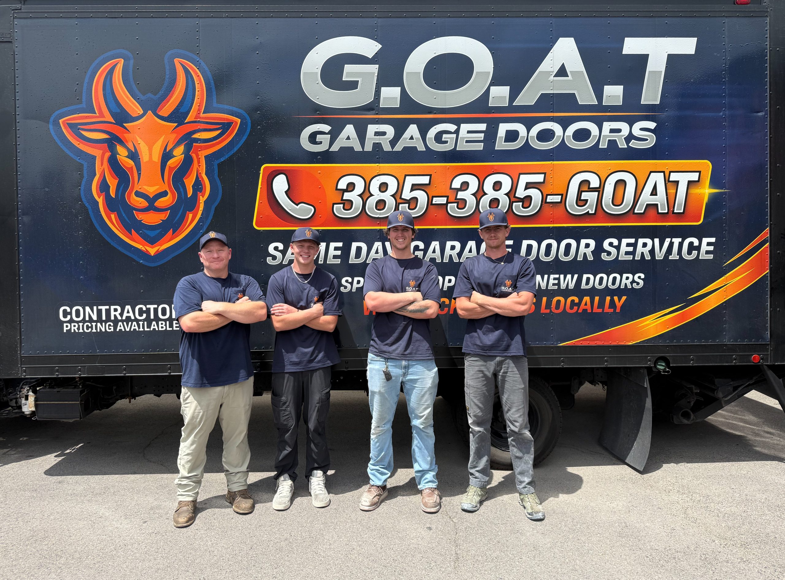 Professional garage door installation and service