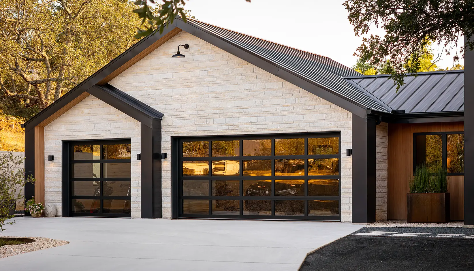 Full View Glass garage door