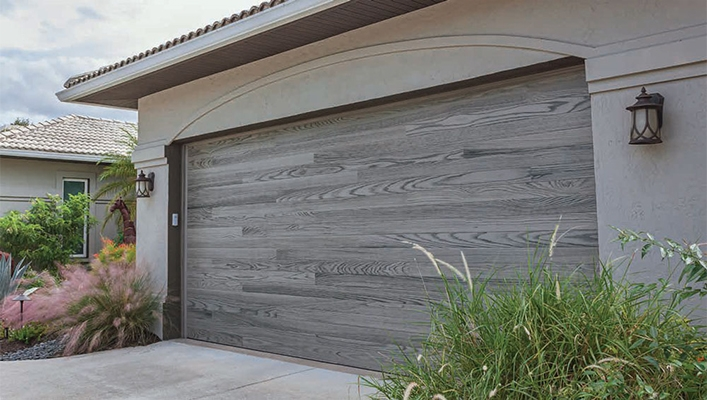 Modern garage door style