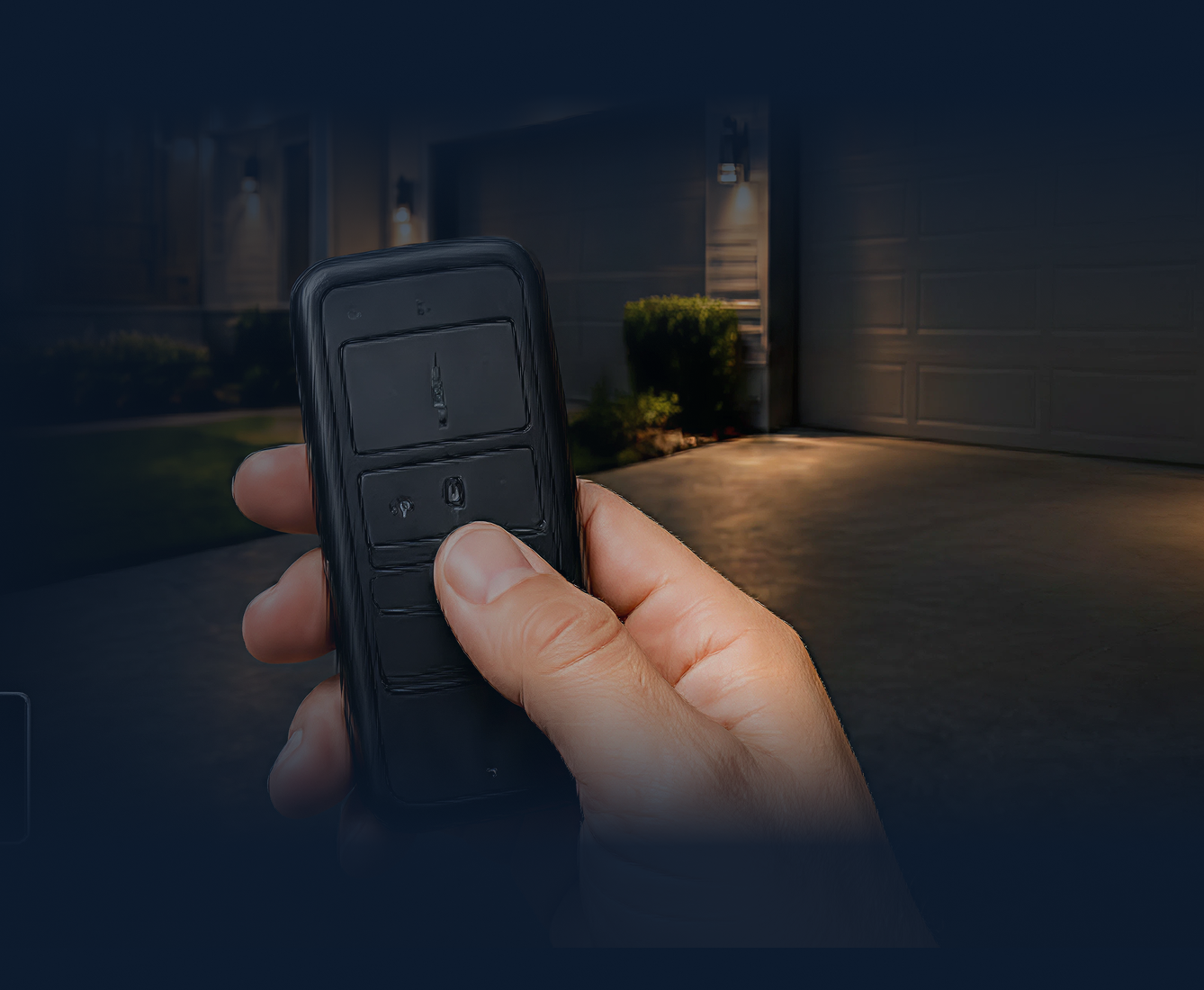 Garage door remote repair
