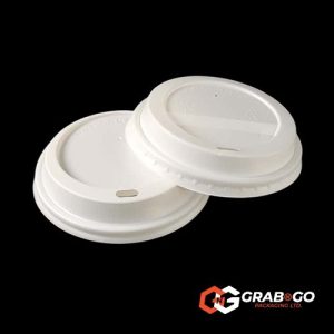 12/16oz White Sip Lid (90mm)