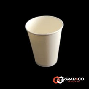 12oz White Single Wall Cups