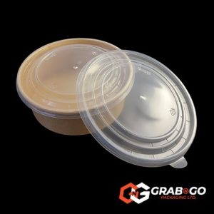 PP Deli Bowl Lids to fit our 1300ML Deli Bowls (Hot Use)
