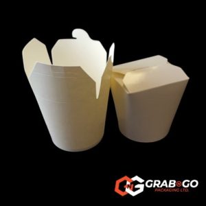 32oz White Noodle Boxes