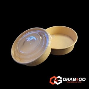 500ml Small Kraft Deli Bowls