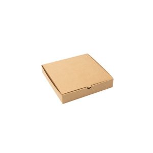 7" Brown Pizza Box