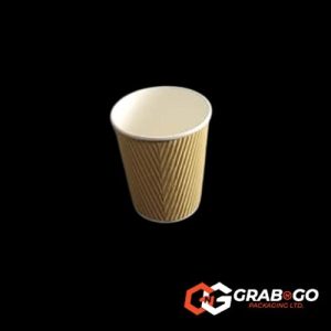 8oz Kraft Ripple Cup
