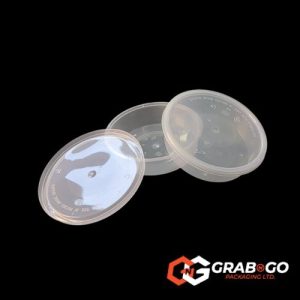 8oz Round Plastic Containers and Lids