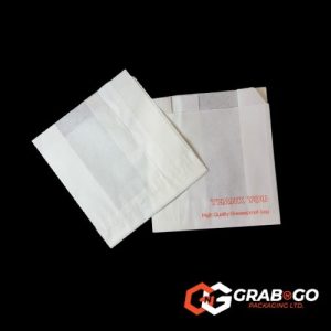 Gusseted Chip Paper Bag 6"x 4″x 4″ (Thank You)