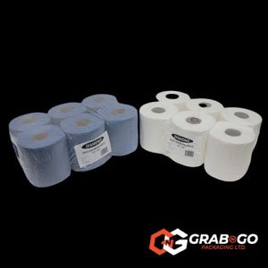 White Diamond Centre Feed Rolls (150m)