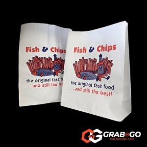Small Fish & Chips Grab Bag (395 x 320 x 130mm)