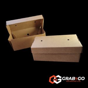 Large Kraft Gourmet Burger Box