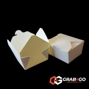 750ml - No.1 White Kraft Food Carton