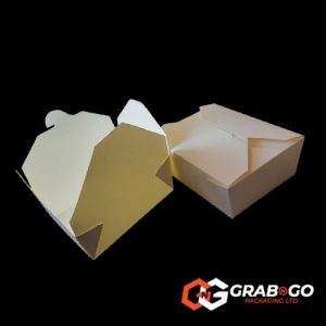 2000ml - No.3 White Kraft Food Carton