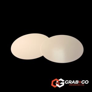 No.12 Heavy Duty Poly Coated Lids (7" Round) for Foil Containers