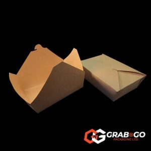 1500ml - No.2 Brown Kraft Food Carton