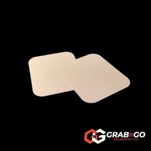 No.2 Poly Coated Lids (Heavy Duty) for Foil Containers