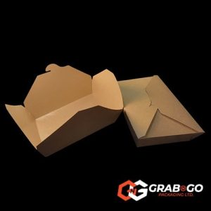 2000ml - No.3 Brown Kraft Food Carton