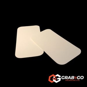 No.6a Poly Coated Lids (Standard Duty) for Foil Containers