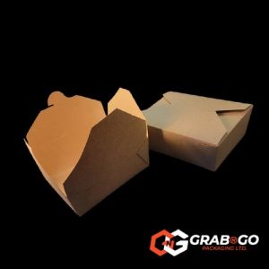 1250ml - No.8 Brown Kraft Food Carton