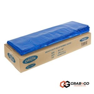400g Orion Blue Rubble Sacks (30" x 20")