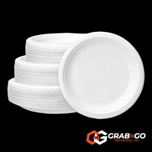 7″ Bagasse Plate (174mm)