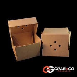 Small Kraft Gourmet Burger Box