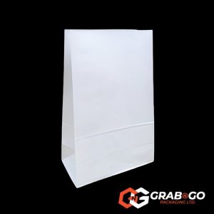 20lb SOS White Grab Bag - 405 x 260 x 130mm