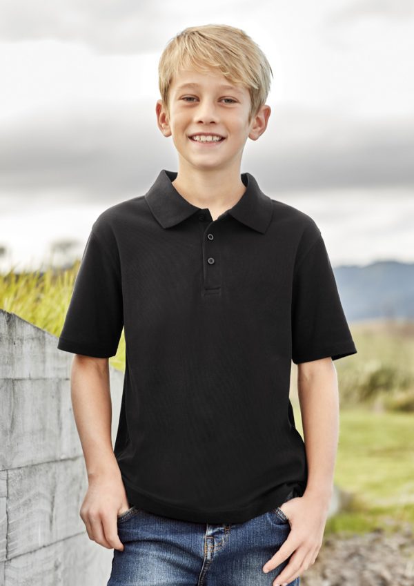 Kids Crew Short Sleeve Polo