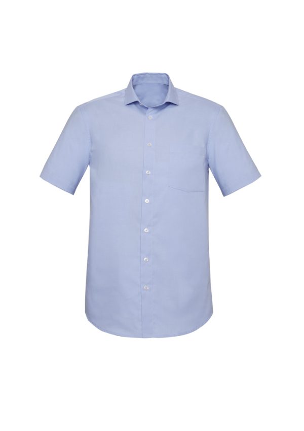 Mens Charlie Classic Fit Short Sleeve Shirt - Image 5